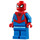 LEGO Spider-Man with Blue Legs and Dark Red Webbing Minifigure