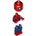 LEGO Spider-Man met Dark Blauw Poten en Smal Rood Chest Minifiguur