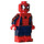 LEGO Spider-Muž s Dark Modrá Nohy a Printed Feet Minifigurka