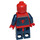 LEGO Spider-Man with Dark Blue Legs and Silver Eyes Minifigure