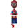 LEGO Spider-Man met Zilver Ogen en Neck Beugel minifiguur