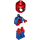 LEGO Spiderman with Blue Legs and Red Hips Minifigure