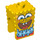 LEGO SpongeBob SquarePants Kopf mit Groß Smile und Blau Blumen (11850 / 99923)
