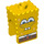 LEGO SpongeBob SquarePants Hoofd met Smile met Squint (85407)