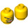 LEGO Sports Head (Safety Stud) (3626 / 45063)