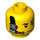 LEGO Spy Minifigure Head (Recessed Solid Stud) (3626 / 27470)
