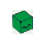 LEGO Platz Minifigure Kopf mit Baby Zombie Gesicht (37180 / 75499)