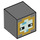 LEGO Platz Minifigure Kopf mit Diver Gesicht (1010 / 19729)