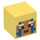 LEGO Square Minifigure Head with Explorer Face (19729 / 79494)