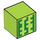 LEGO Square Minifigure Head with Minecraft Watermelon (19729 / 37060)