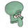 LEGO Squidward Head (12231 / 64888)