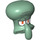 LEGO Squidward Head (12231 / 64888)