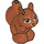 LEGO Squirrel avec Grand Brown Yeux (49086)