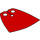 LEGO Standard Cape with Dark Red / Red Sides with Regular Starched Texture (20458 / 50231)