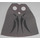 LEGO Standard Cape with Dark Red Underside with Regular Starched Texture (702)