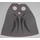 LEGO Standard Cape with Dark Red Underside with Regular Starched Texture (702 / 52910)