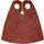 LEGO Standard Cape with Dark Red Underside with Regular Starched Texture (702 / 52910)