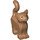 LEGO Standing Katze mit Lange Schwanz mit Angry Gesicht und Tan Chin (39280 / 80829)