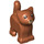 LEGO Standing Katze mit Kurz Schwanz Oben mit Brown Nose (80686 / 93700)