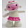 LEGO Standing Lamb with Pink Tutu Duplo Figure