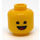 LEGO Stardust Benny Minifigure Head (Recessed Solid Stud) (3626 / 65675)