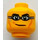 LEGO Stealth Swimmer Head (Safety Stud) (3626 / 12561)