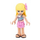 LEGO Stephanie, Bright Roze Layered Rok Minifiguur