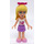 LEGO Stephanie, Medium Lavanda Falda Minifigura