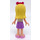 LEGO Stephanie, Medium Lavanda Falda Minifigura