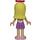 LEGO Stephanie, Medium Lavender Skirt minifiguur