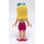 LEGO Stephanie met Blauw Haar Boog Minifiguur