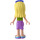 LEGO Stephanie met Green Top met Wit Strepen minifiguur