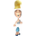 LEGO Stephanie mit Medium Azure Layered Skirt und Weiß Eins Strap oben mit Stars Minifigur