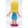 LEGO Stephanie mit Whistle Minifigur