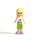 LEGO Stephanie met Wit en Roze Ster Top Minifiguur