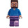 LEGO Steve med Dark Lilla Ben Minifigur