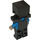 LEGO Steve mit Pearl Dark Grau Beine, Rüstung und Helm Minifigur