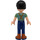 LEGO Steve mit Suspenders Minifigur