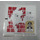 LEGO Sticker Sheet for Set 6242 (Red Masonry Version) (87077)