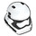 LEGO Stormtrooper Helm met afgeronde mond (23911)