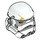 LEGO Stormtrooper Helmet with Yellow Scar