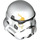 LEGO Stormtrooper Helm mit Gelb Scar