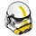 LEGO Stormtrooper Helm met Geel Streep (78724)