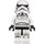 LEGO Stormtrooper med Sand Blå Hjälm Panels Minifigur