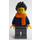 LEGO Street Musician jossa Oranssi Huivi Minihahmo