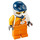 LEGO Stuntman Quad Driver with White Goggles Minifigure