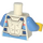 LEGO Stuntz Driver (Mountains) Minifig Torso (973 / 76382)