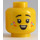 LEGO Sugar Fairy Minifigure Head with Sprinkles on Cheeks (Recessed Solid Stud) (3626)