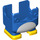 LEGO Super Mario Unterseite Hälfte mit Gelb Feet und Weiß Vorderseite (75355 / 75762)