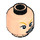 LEGO Supergirl Minifigure Head (Recessed Solid Stud) (3626 / 36027)